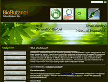Tablet Screenshot of biobutanol.com